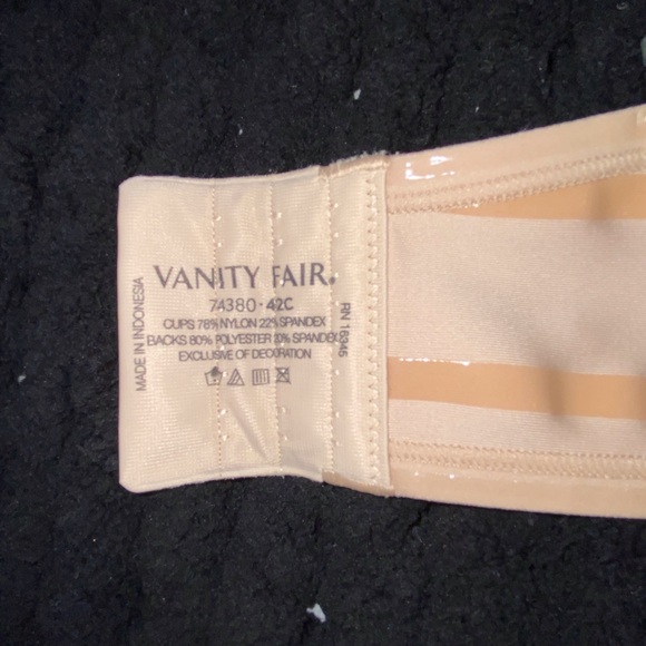 Vanity fair strapless bra - Picture 6 of 7